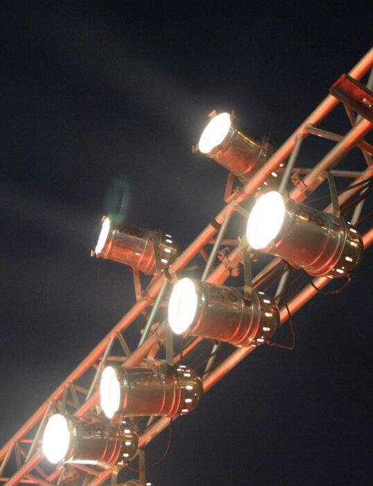 Professional stage lighting