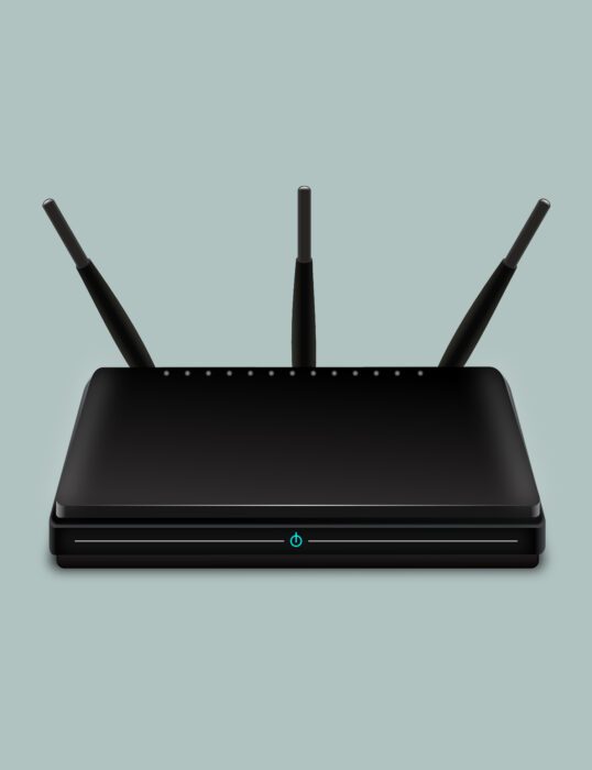 Black WiFi box