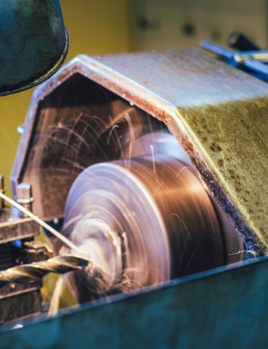 Manufacturing machine running