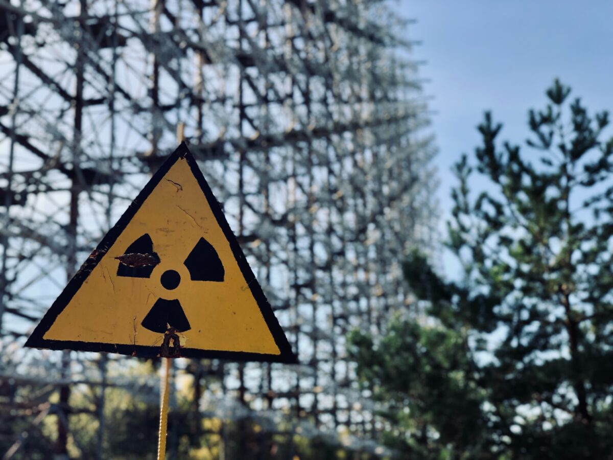 Radiation sign